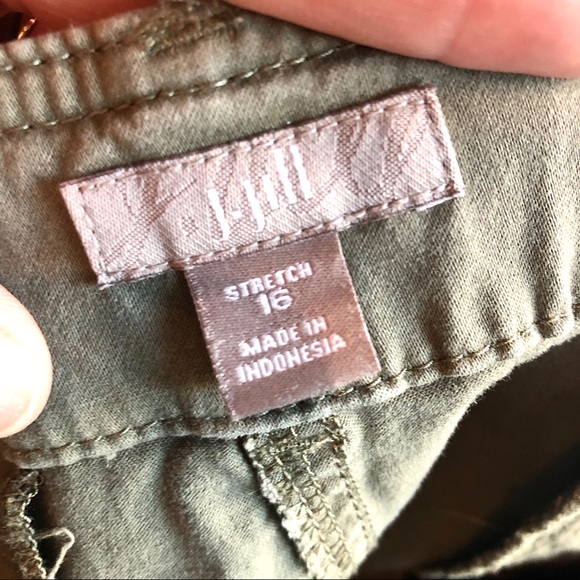 JJill olive cargo pants - Picture 5 of 6